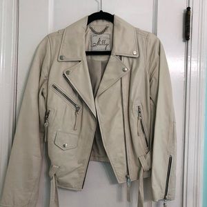 Milly Lambskin leather Motorcycle Jacket